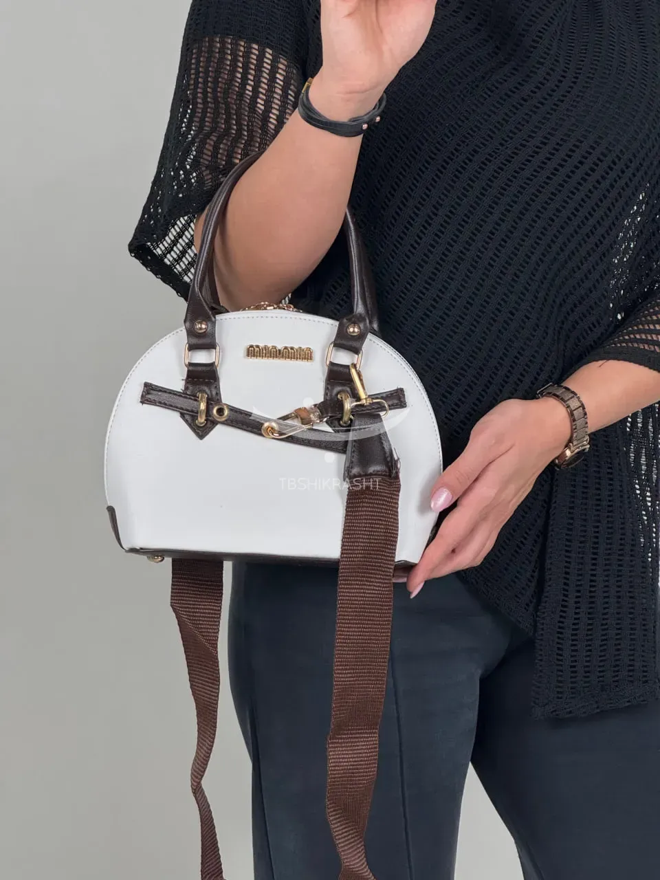 Miu Miu women box bag-White-2 خرید و قیمت کیف زنانه صندوقی میومیو سفید