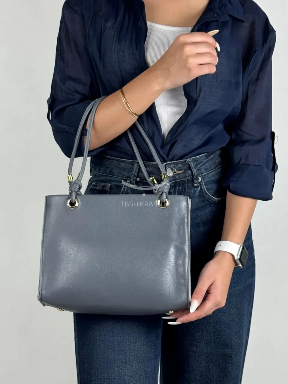 Women knotted-handle bag (1) خرید و قیمت کیف زنانه دسته گره